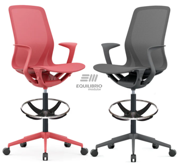 : SILLA CAJERO NET :: Equilibrio Modular - Amplio catalogo en muebles y mobiliario de oficina para todo Mexico.